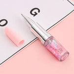 Load image into Gallery viewer, Pink Gel Pen in Shiny Lipstick Shape