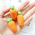 Galeri görüntüleyiciye yükle, Havuç Şekilli Silgi Seti