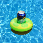 Load image into Gallery viewer, Inflatable Green Lemon Cup Holder