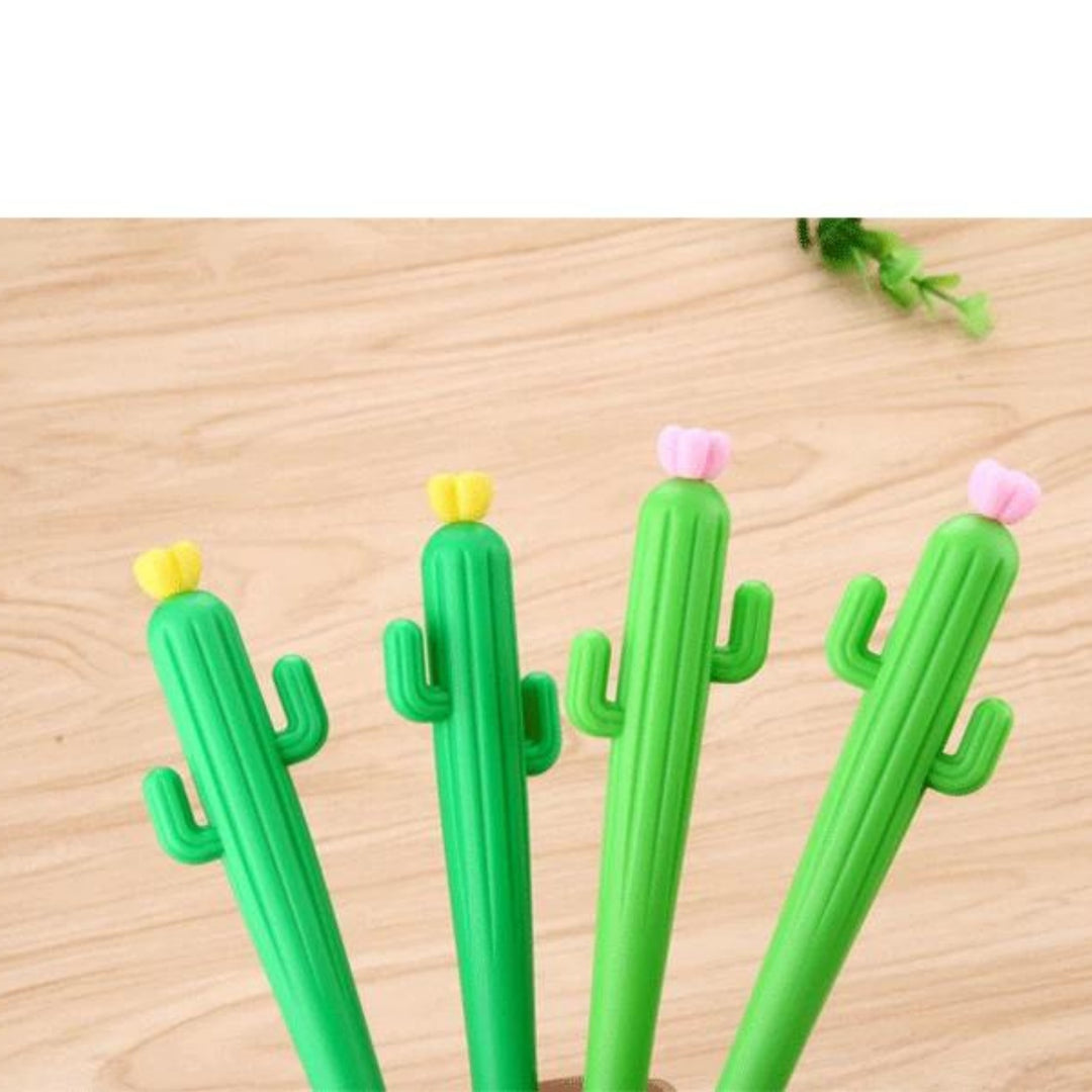 Cactus Design Gel Pen