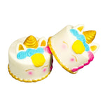Galeri görüntüleyiciye yükle, Renkli Unicorn Pasta Şeklinde Squishy Oyuncak