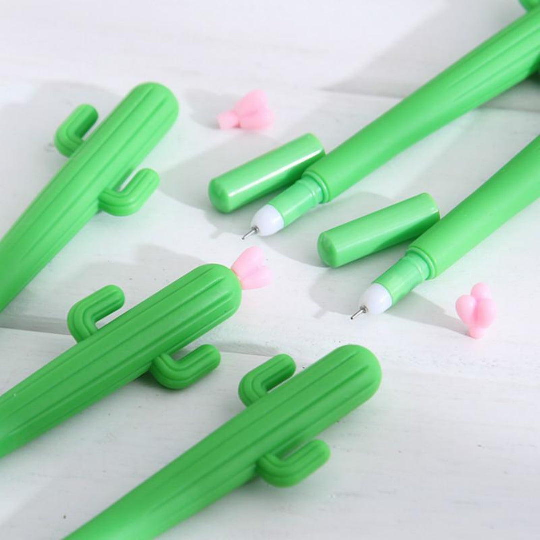 Cactus Design Gel Pen