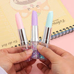 Load image into Gallery viewer, Pink Gel Pen in Shiny Lipstick Shape