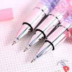 Load image into Gallery viewer, Pink Gel Pen in Shiny Lipstick Shape