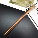 Galeri görüntüleyiciye yükle, Ananas Figürlü Metalik Altın Tükenmez Kalem