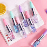 Load image into Gallery viewer, Pink Gel Pen in Shiny Lipstick Shape