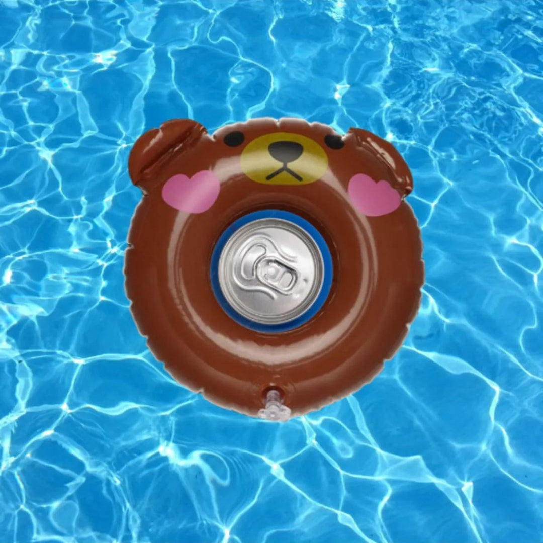 Inflatable Bear Cup Holder
