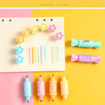 Load image into Gallery viewer, Candy Shaped Pastel Highlighter Set
